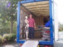 House removal in Wilmslow, Cheshire. We do feed our staff...honest! (click to enlarge)